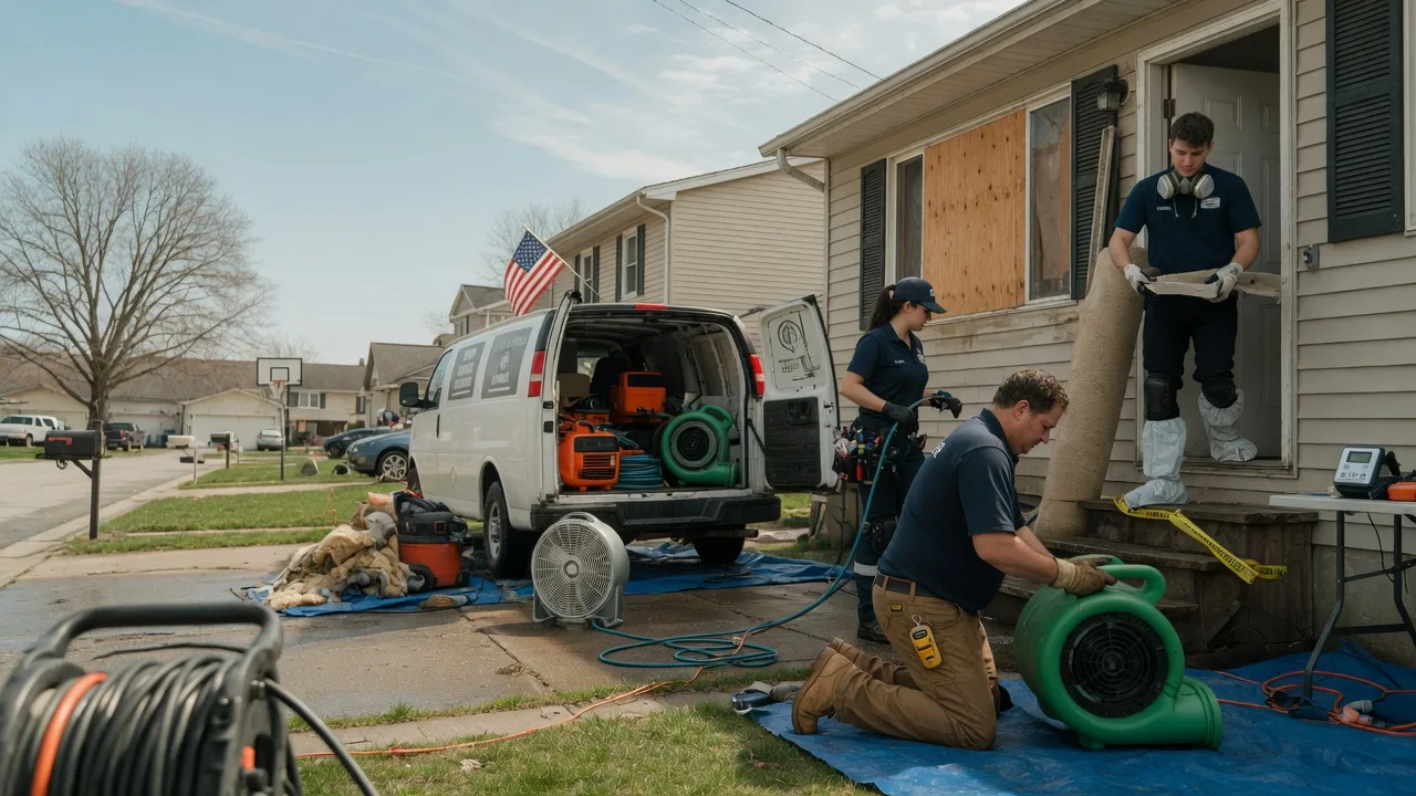 Water Damage Restoration in Lyon, MS near me